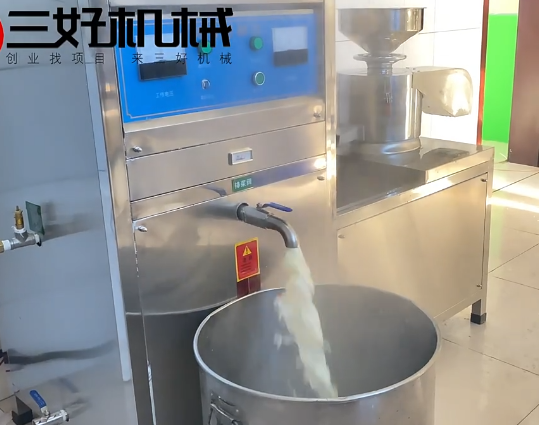 豆腐机煮浆