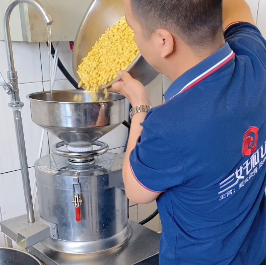 豆腐机怎么做豆泡