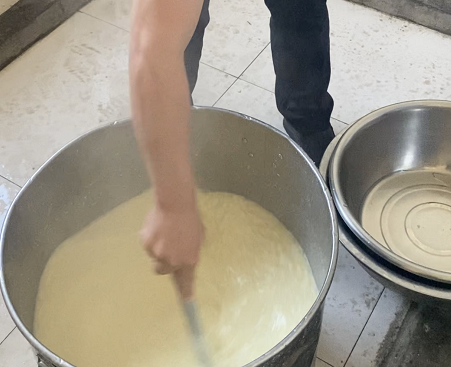 豆皮机点浆打脑方法